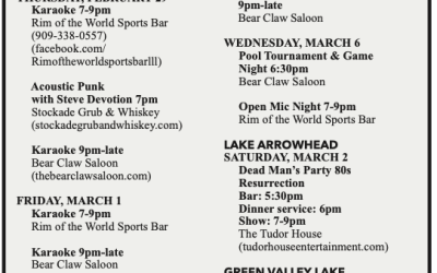 Arts & Entertainment Guide – February 29-March 6